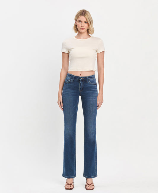 Front product images of Revere - Mid Rise Relaxed Bootcut Jeans