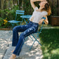 editorial image of Sufficed - High Rise Full Length Bootcut Jeans
