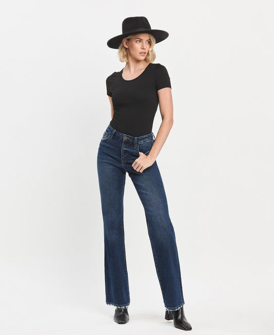 Restructure - High Rise Relaxed Flare Jeans