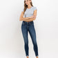 Front product images of Fresh - High Rise Distressed Hem Ankle Skinny Jeans