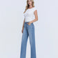 Left 45 degrees product image of Victorious - High Rise Wide Leg Jeans

