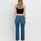 Back product images of Upliftment - Mid Rise Ankle Regular Straight Jeans
