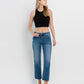 Front product images of Upliftment - Mid Rise Ankle Regular Straight Jeans