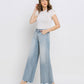 Left 45 degrees product image of Insightful - Super High Rise Wide Leg Jeans