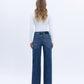 Back product images of Dark Wash - 90's Super High Rise Wide Leg Jeans