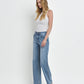 Left 45 degrees product image of Leaping Water - 90's Super High Rise Wide Leg Jeans