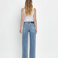 Back product images of Leaping Water - 90's Super High Rise Wide Leg Jeans