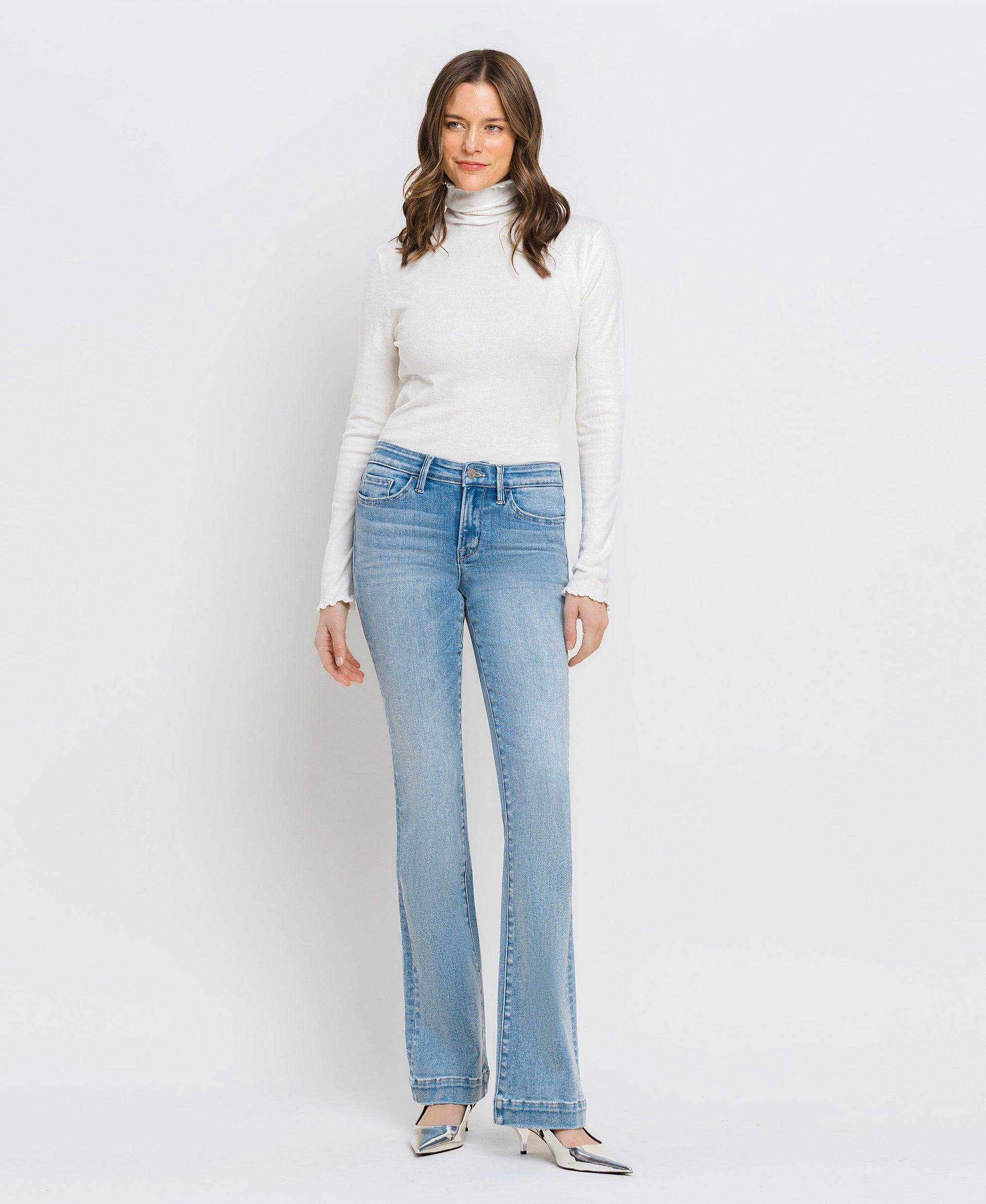 Front product images of Lengendary - Mid Rise Bootcut Jeans