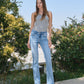 editorial image of Legendary - Mid Rise Bootcut Jeans