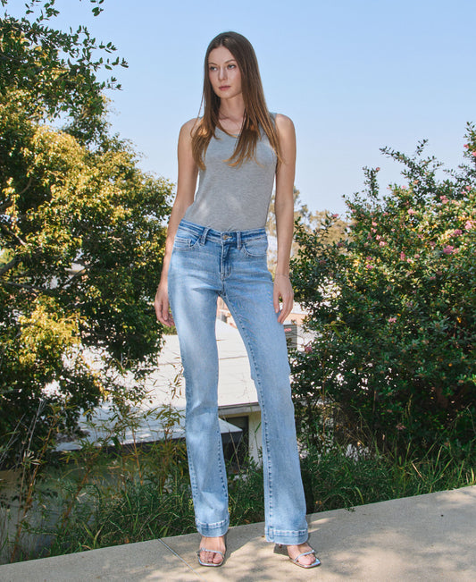 editorial image of Legendary - Mid Rise Bootcut Jeans