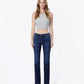 Front product images of Dark - Mid Rise Seamless Waistband Bootcut Jeans