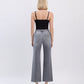 Left 45 degrees product image of Back product images of River Eden - High Rise Ankle Slim Wide Leg Jeans
