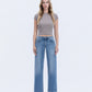 Front product images of Evening Star - High Rise Ankle Dad Jeans