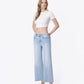 Left 45 degrees product image of Ben Rinnes - High Rise Wide Leg Jeans
