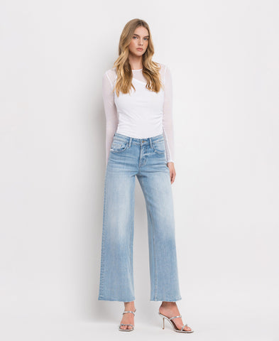 Front product images of Ben Rinnes - High Rise Wide Leg Jeans