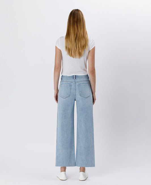 Back product images of Ben Rinnes - High Rise Wide Leg Jeans