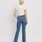  Back product images of Crate - High Rise Slant Hem Flare Jeans