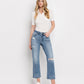 Front product images of Blink - High Rise Distressed Cropped Straight Jeans