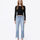 Front product images of 
Fondly - High Rise Regular Straight Jeans