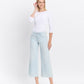 Front product images of Cleared - High Rise Crop Wide Leg Jeans