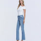 Left 45 degrees product image of Pleasantly - High Rise Kick Flare Jeans