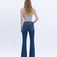Back product images of Sustainability - High Rise Trouser Hem Bootcut Jeans