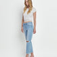 Left 45 degrees product image of Fabulously - High Rise Crop Straight Jeans