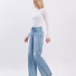 Left 45 degrees product image of Genealogy - Super High Rise Baggy Wide Leg Jeans