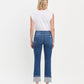 Back product images of Imbue - High Rise Cuffed Slim Straight Jeans