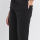 detail image of Openness - High Rise Rhinestone Slim Wide Leg Jeans