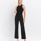 Right 45 degrees product image of Openness - High Rise Rhinestone Slim Wide Leg Jeans