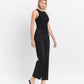 Right 45 degrees product image of Openness - High Rise Rhinestone Slim Wide Leg Jeans