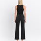 Back product images of Openness - High Rise Rhinestone Slim Wide Leg Jeans
