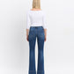 Back product images of Snowdrop - High Rise Trouser Hem Bootcut Jeans