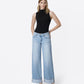 Front product images of  London - Low Rise Cuffed Baggy Wide Leg Jeans