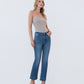 Right 45 degrees product image of Laurie - High Rise Seamless WB Trouser Hem Kick Flare Jeans