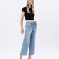 Right 45 degrees product image of Sunflower - High Rise Crop Slim Wide Leg Jeans
