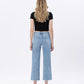 Back product images of Sunflower - High Rise Crop Slim Wide Leg Jeans