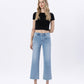 Front product images of Sunflower - High Rise Crop Slim Wide Leg Jeans