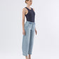 Right 45 degrees product image of Marvelousness - High Rise Front Seam Extreme Wide Barrel Jeans