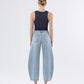 Back product images of Marvelousness - High Rise Front Seam Extreme Wide Barrel Jeans