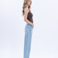Right 45 degrees product image of Stellarly - Super High Rise Crop Barrel Jeans