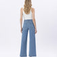 Back product images of Elatedly - Super High Rise Tie Waist Trouser Wide Leg Jeans