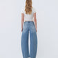 Back product images of Loveit - Super High Rise Horseshoe Barrel Jeans