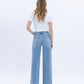 Back product images of Poprock - High Rise Clean Cut Raw Hem Wide Leg Jeans