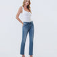 Right 45 degrees product image of Pure Radiance - Mid Rise Ankle Slim Straight Jeans