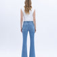 Back product images of Majestic Grace - High Rise Full Length Flare Jeans
