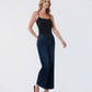 Right 45 degrees product image of Blissful Spring - High Rise Ankle Wide Leg Jeans