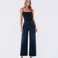 Front product images of Blissful Spring - High Rise Ankle Wide Leg Jeans