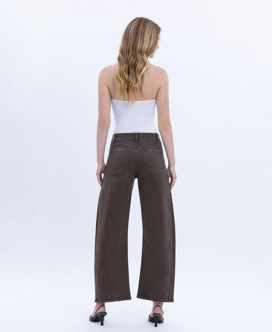 Back product images of Toast - Super High Rise Ankle Barrel Jeans
